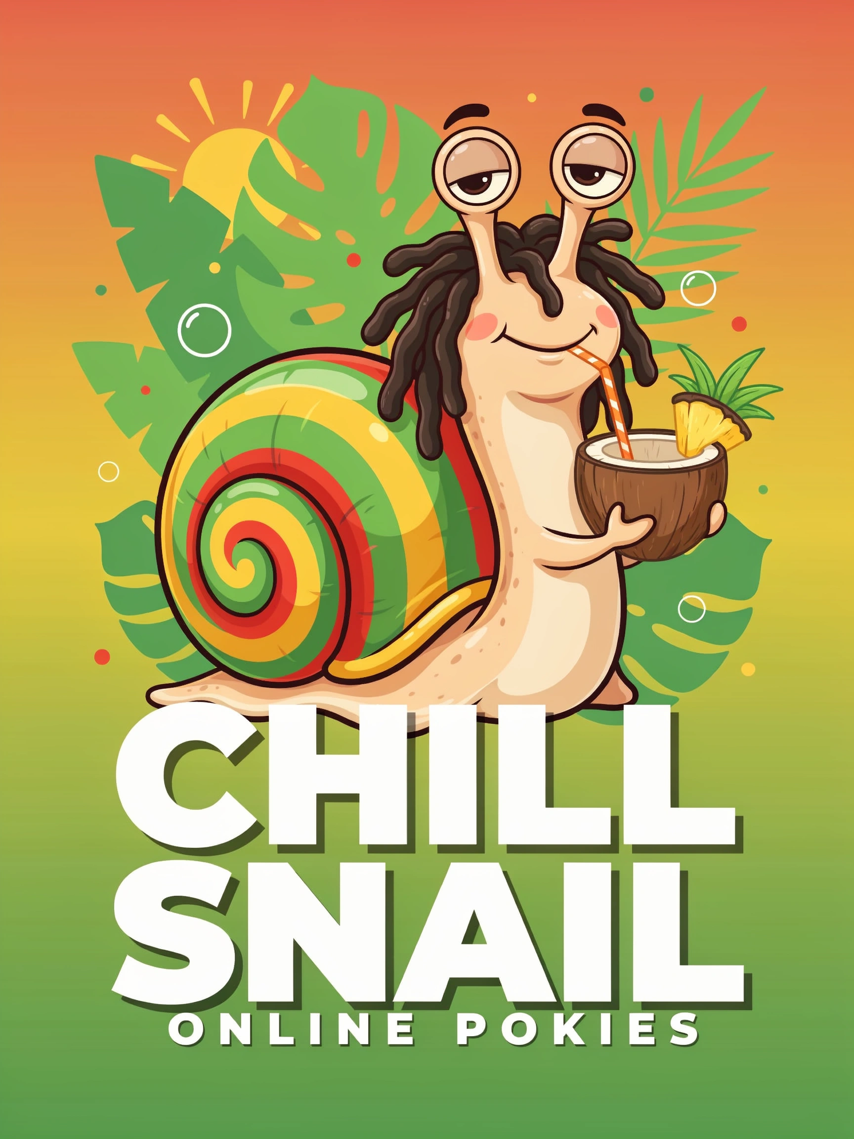 Ganja Snail pokie loading screen