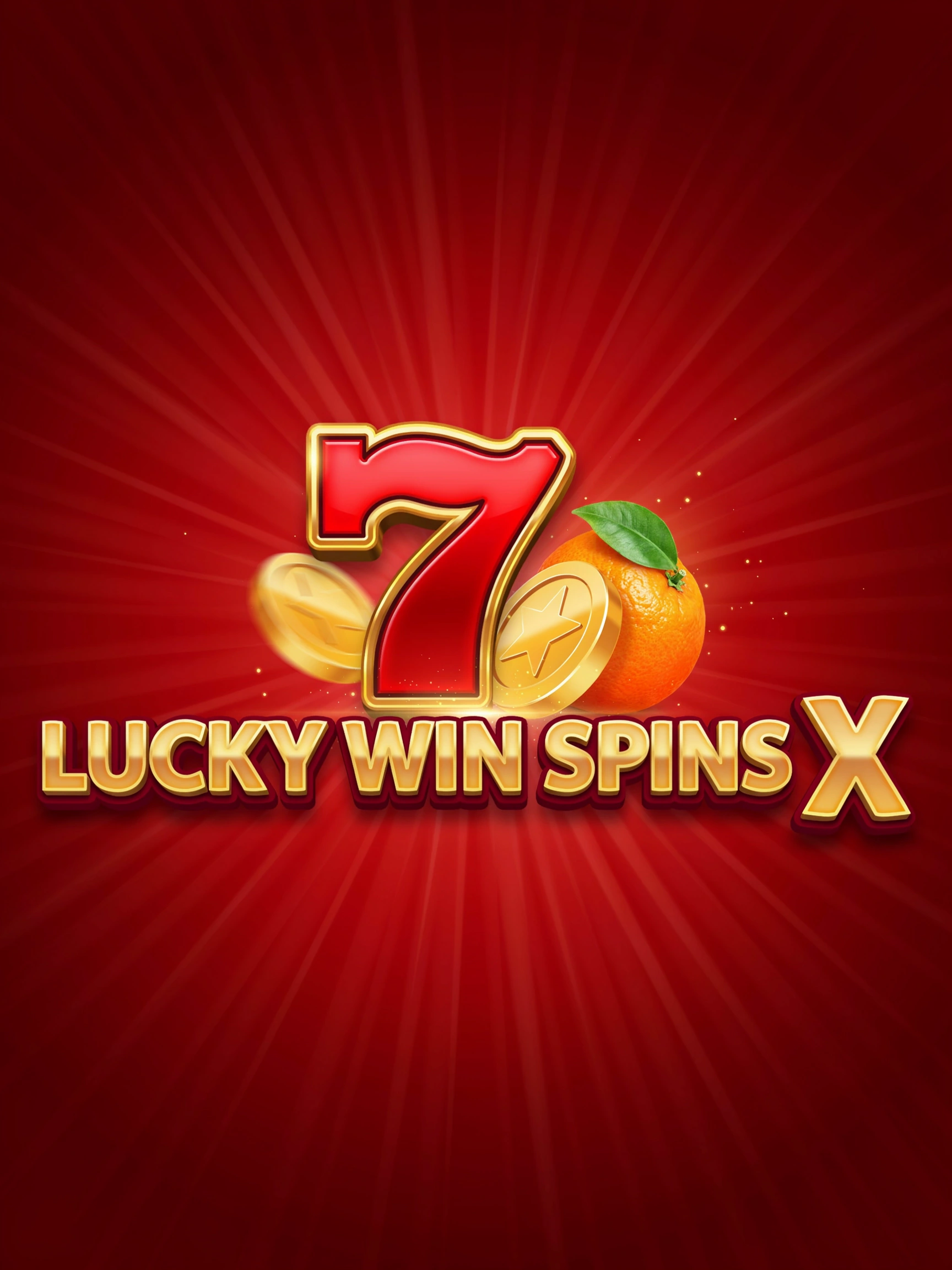 Promo art for the Lucky Win SpinsX pokie