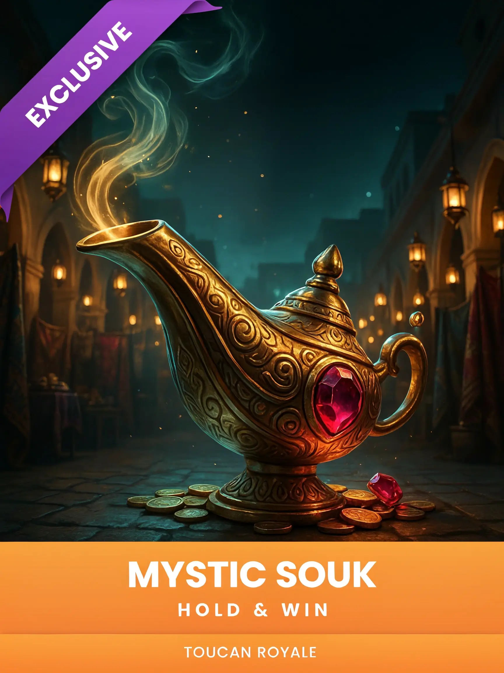 Artwork from the Mystic Souk Hold and Win pokie