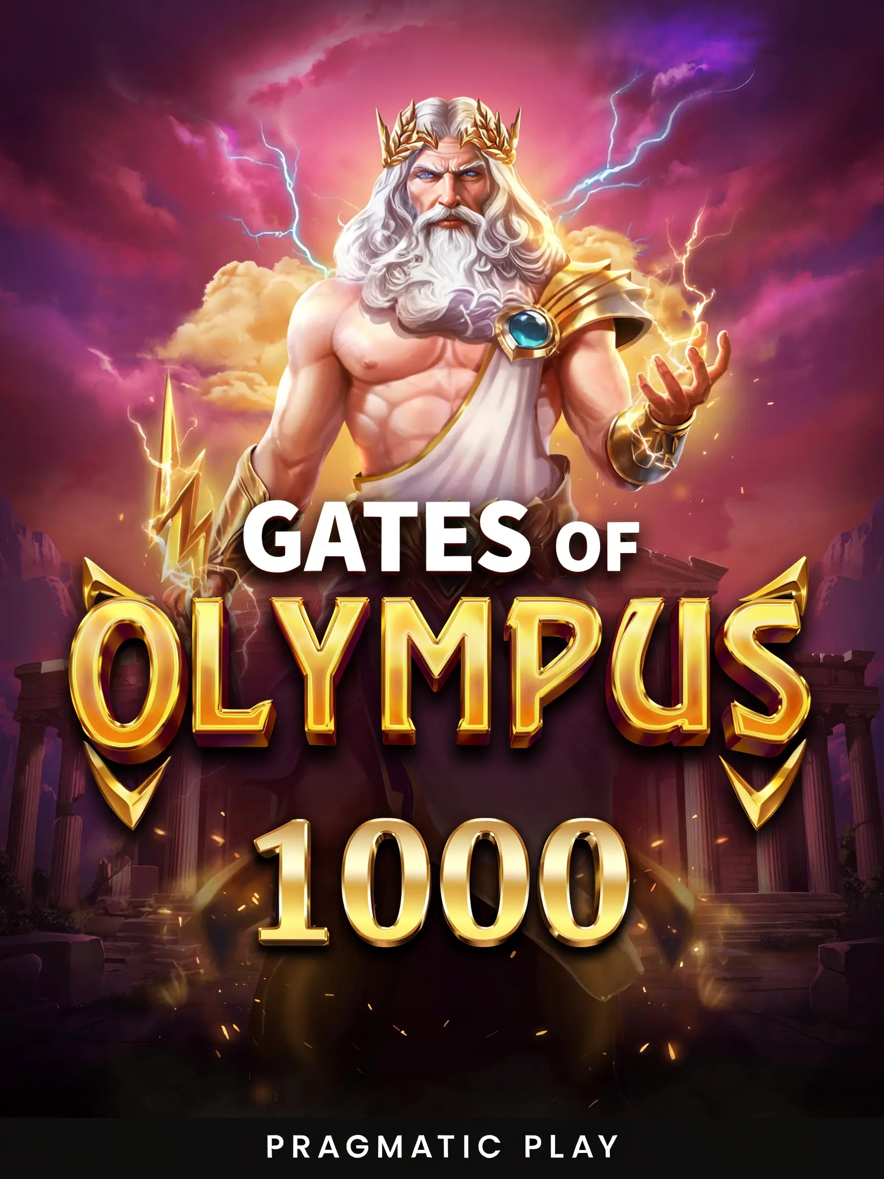 Game art for the Gates of Olympus 1000 pokie