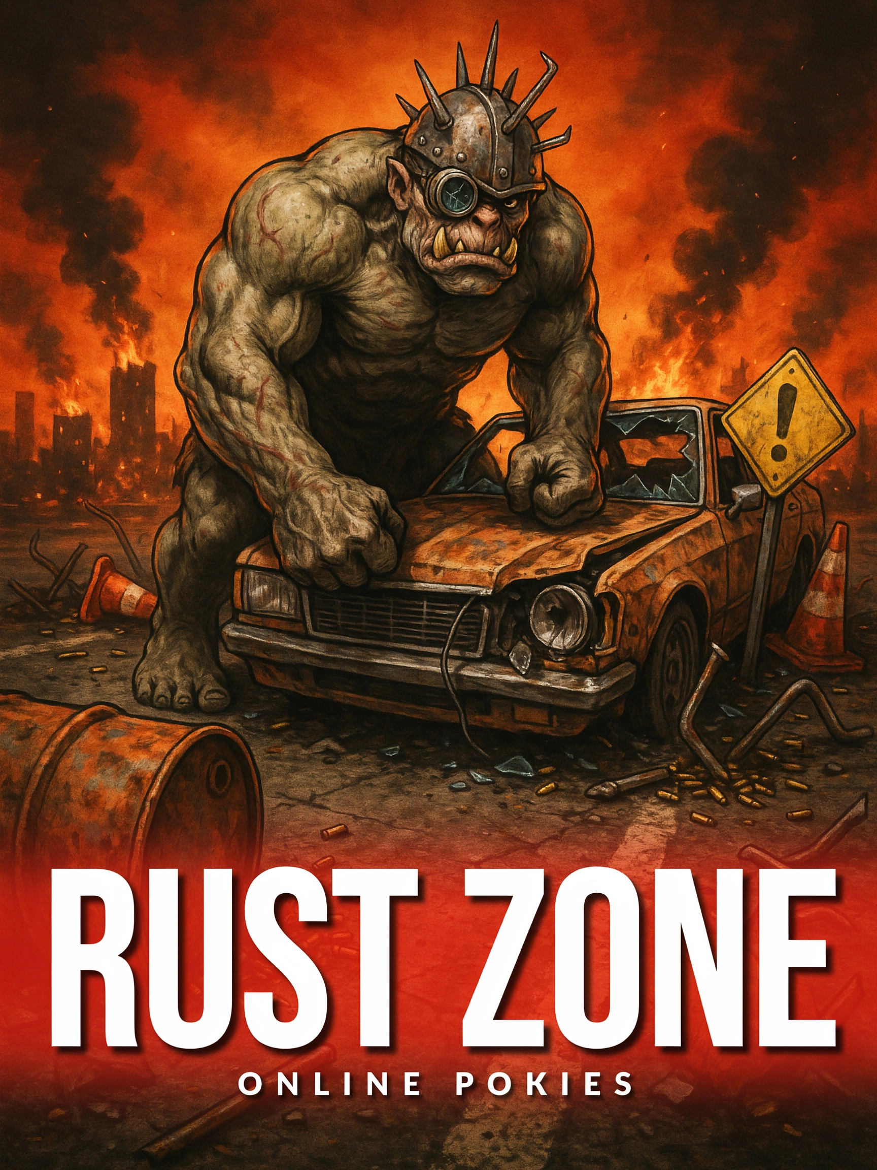 Artwork from the Wasted pokie